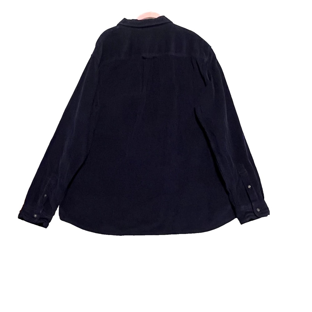 Alpine Design Cord Shirt Navy Size Men's XXL Outdoor Organic Cotton Corduroy 2XL - Picture 3 of 10